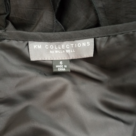 KM Collections Sz 6 Milla Bell Skirt Petal Hem Whimsy Goth Grunge Witchy - Picture 6 of 10